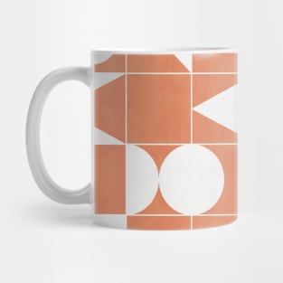 My Favorite Geometric Patterns No.14 - Coral Mug